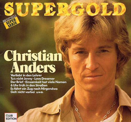 Cover Christian Anders - Supergold (LP, Comp, Club) Schallplatten Ankauf