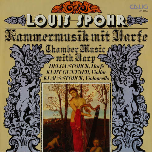 Cover Helga Storck - Louis Spohr, Kurt Guntner, Klaus Storck - Spohr Kammermusik Mit Harfe - Chamber Music With Harp (LP, Album) Schallplatten Ankauf