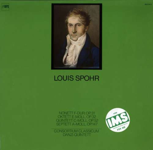 Cover Louis Spohr, Consortium Classicum, Danzi Quintett* - Louis Spohr (2xLP, Album, RE) Schallplatten Ankauf