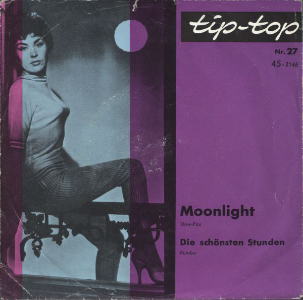 Cover Fred Solm Mit Dem Orchester Teddy Siebert, Fred Bülow - Moonlight (Flexi, 7, Single) Schallplatten Ankauf