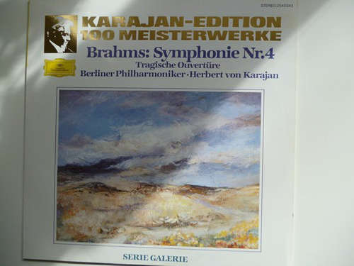 Cover Johannes Brahms - Symphonie Nr. 4 Und Tragische Ouvertüre (LP) Schallplatten Ankauf