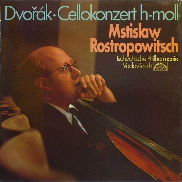 Bild Dvořák*, Mstislaw Rostropowitsch*, Die Tschechische Philharmonie*, Vaclav Talich* - Cellokonzert H-Moll (LP, Album) Schallplatten Ankauf