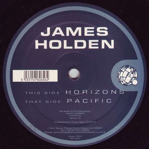 Cover James Holden - Horizons / Pacific (12) Schallplatten Ankauf