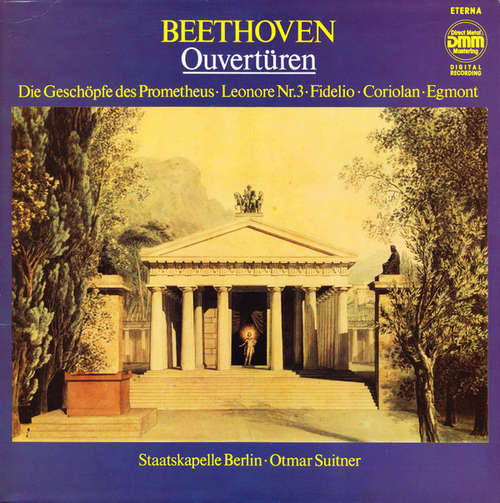 Cover Ludwig Van Beethoven - Otmar Suitner, Staatskapelle Berlin - Ouvertüren (LP) Schallplatten Ankauf