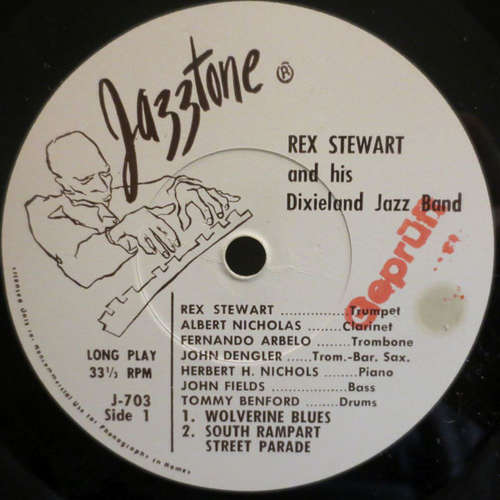 Cover Rex Stewart - Rex Stewart And His Dixieland Jazz Band (7, EP) Schallplatten Ankauf