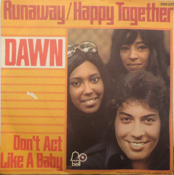 Cover Dawn (5) - Runaway/Happy Together / Don't Act Like A Baby (7, Single) Schallplatten Ankauf