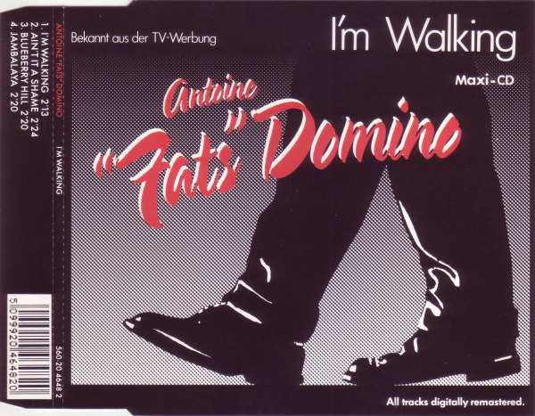 Cover Antoine Fats Domino* - I'm Walking (CD, Maxi) Schallplatten Ankauf