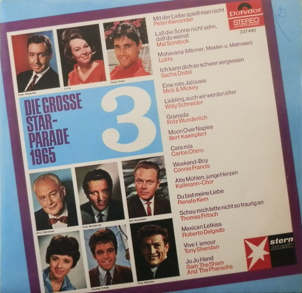 Cover Various - Die Grosse Starparade 1965/3 (LP, Comp) Schallplatten Ankauf