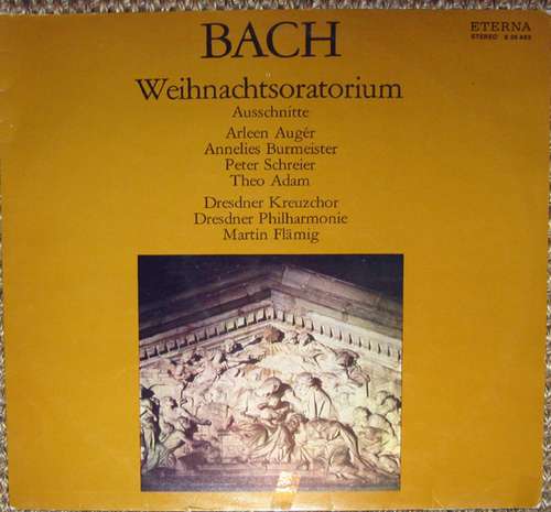 Cover Bach* - Weihnachtsoratorium (Ausschnitte) (LP, RP, Blu) Schallplatten Ankauf