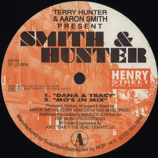 Cover Terry Hunter & Aaron Smith Present Smith* & Hunter* - Dana & Tracy (12) Schallplatten Ankauf