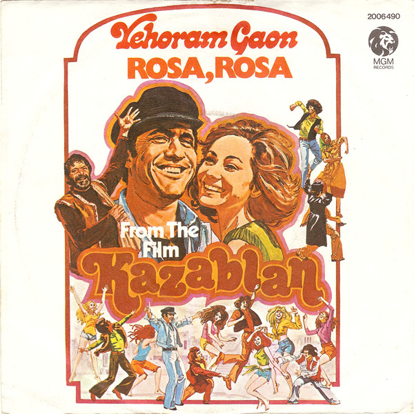 Cover Yehoram Gaon - Rosa, Rosa (7, Single) Schallplatten Ankauf