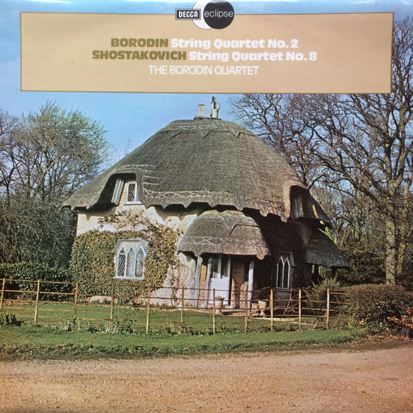 Cover Borodin* / Shostakovich* - The Borodin Quartet* - String Quartet No. 2 / String Quartet No. 8 (LP, RE) Schallplatten Ankauf