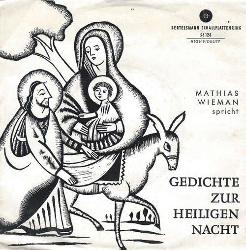 Cover Mathias Wieman - Gedichte Zur Heiligen Nacht (7) Schallplatten Ankauf