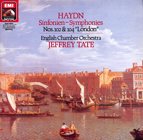 Cover Haydn* - English Chamber Orchestra, Jeffrey Tate - Symphonies Nos. 102 & 104 London (LP, Club) Schallplatten Ankauf