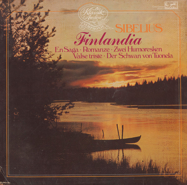Cover Jean Sibelius - Finlandia (LP, Comp, Club) Schallplatten Ankauf