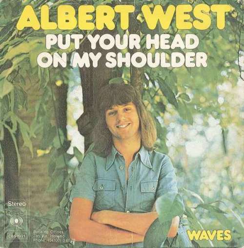 Cover Albert West - Put Your Head On My Shoulder (7) Schallplatten Ankauf