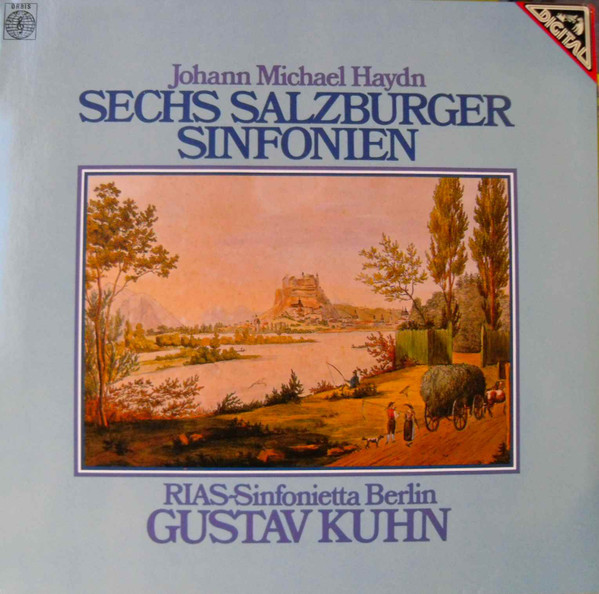 Cover Johann Michael Haydn*, RIAS-Sinfonietta Berlin*, Gustav Kuhn - Sechs Salzburger Sinfonien (2xLP, Album, Gat) Schallplatten Ankauf