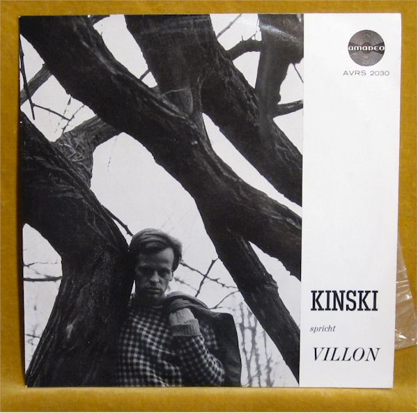 Cover Kinski* / Villon* - Kinski Spricht Villon (10, Album, Mono) Schallplatten Ankauf
