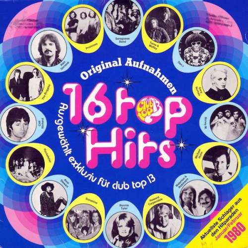 Cover Various - 16 Top Hits (Aktuellste Schlager Aus Den Hitparaden Januar/Februar 1980) (LP, Comp, Club) Schallplatten Ankauf