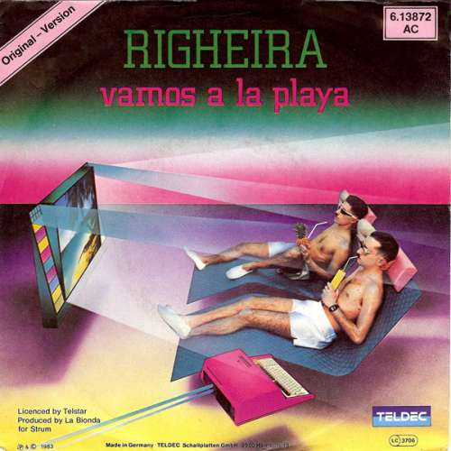 Bild Righeira - Vamos A La Playa (7, Single) Schallplatten Ankauf