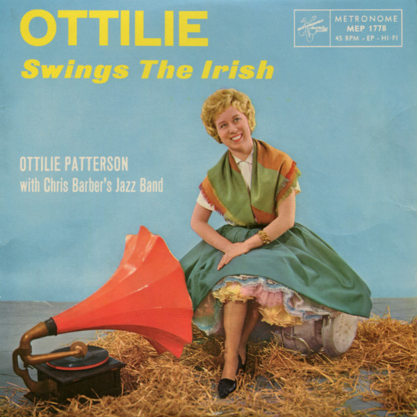 Cover Ottilie Patterson With Chris Barber's Jazz Band - Ottilie Swings The Irish (7, EP) Schallplatten Ankauf