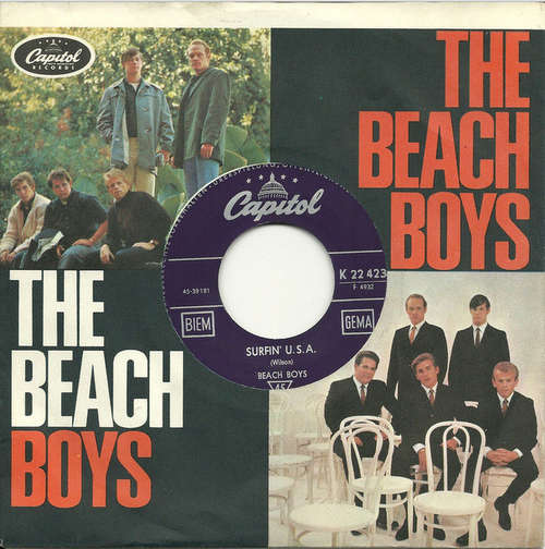 Cover Beach Boys* - Surfin' U.S.A. / Shut Down (7, Single) Schallplatten Ankauf