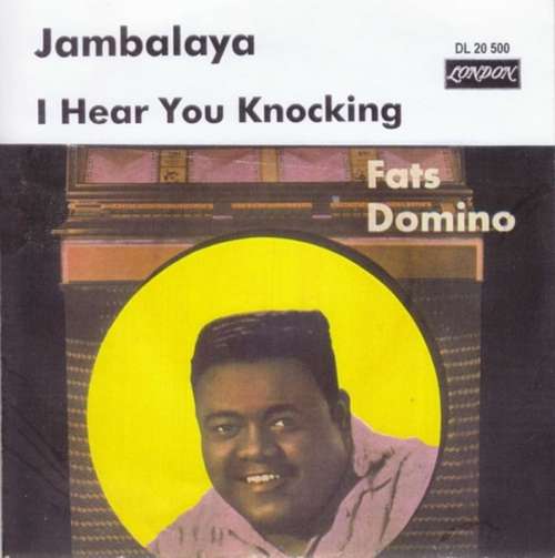 Cover Fats Domino - Jambalaya (On The Bayou) / I Hear You Knocking (7, Single) Schallplatten Ankauf