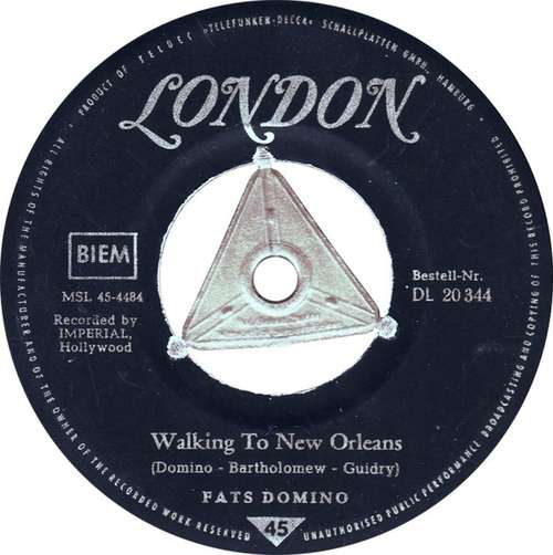 Cover Fats Domino - Don't Come Knockin' / Walking To New Orleans (7, Single) Schallplatten Ankauf