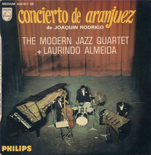 Cover Laurindo Almeida + The Modern Jazz Quartet - Concierto De Aranjuez (7, EP, Mono) Schallplatten Ankauf