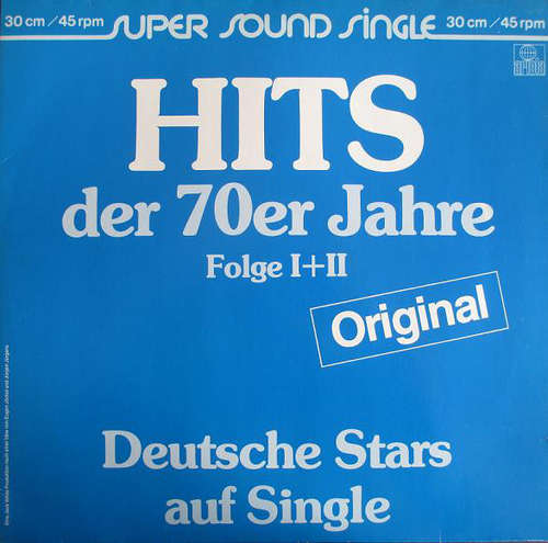 Cover Various - Hits Der 70er Jahre Folge I + II (12, Maxi, Mixed) Schallplatten Ankauf