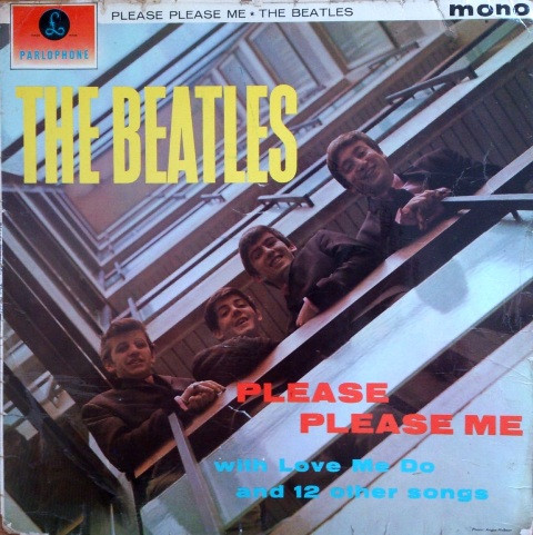 Cover The Beatles - Please Please Me (LP, Album, Mono, RP, Dec) Schallplatten Ankauf
