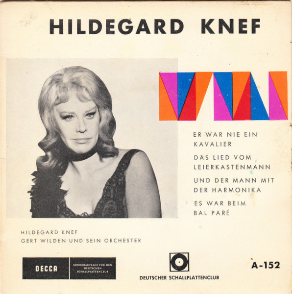 Cover Hildegard Knef, Gert Wilden Und Sein Orchester - Er War Nie Ein Kavalier (7, Club) Schallplatten Ankauf