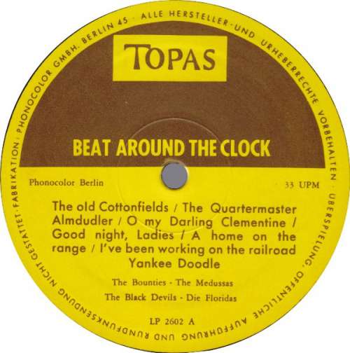 Cover Various - Beat Around The Clock (LP, Comp) Schallplatten Ankauf