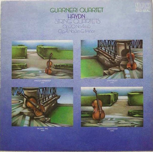 Cover Guarneri Quartet - Haydn* - String Quartets (Op. 20, No. 4 In D / Op. 74, No. 3 In G Minor) (LP, Album) Schallplatten Ankauf