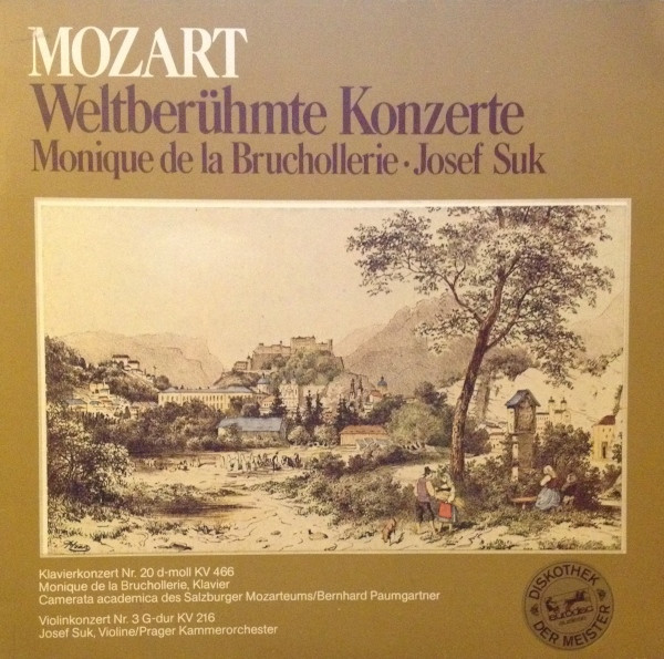 Cover Mozart*, Monique de la Bruchollerie ⋅ Josef Suk - Weltberühmte Konzerte (LP, Club) Schallplatten Ankauf