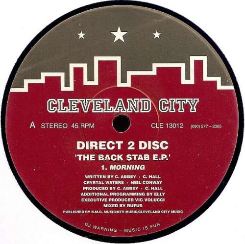 Cover Direct 2 Disc - The Back Stab E.P. (12, EP) Schallplatten Ankauf
