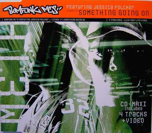 Cover Bomfunk MC's Featuring Jessica Folcker - (Crack It) Something Going On (CD, Maxi, Enh) Schallplatten Ankauf