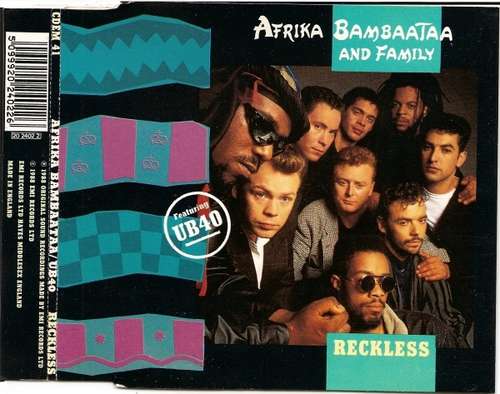 Bild Afrika Bambaataa And Family* Featuring UB40 - Reckless (CD, Single) Schallplatten Ankauf