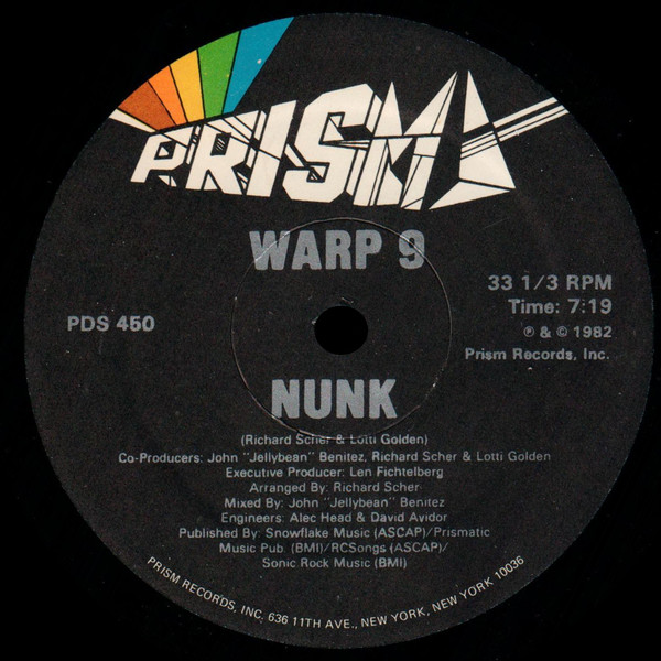 Cover Warp 9 - Nunk (12) Schallplatten Ankauf