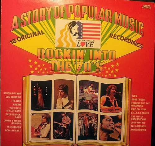 Cover Various - A Story Of Popular Music - Rockin' Into The '70's (LP, Comp) Schallplatten Ankauf