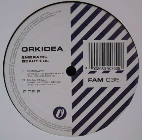 Cover Orkidea - Embrace / Beautiful (12) Schallplatten Ankauf