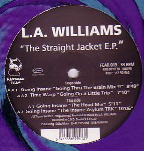 Cover L.A. Williams - The Straight Jacket E.P. (12, EP) Schallplatten Ankauf