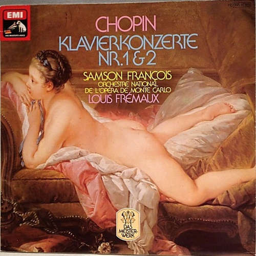 Cover Chopin* - Samson François, Louis Frémaux, Orchestre National De L'Opéra De Monte-Carlo - Klavierkonzerte Nr. 1 & 2 (LP, Comp) Schallplatten Ankauf