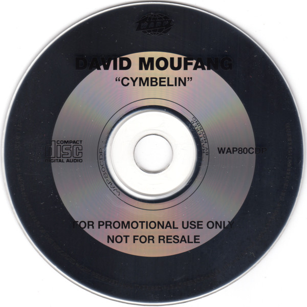 Cover David Moufang - Cymbelin (CD, Maxi, Promo) Schallplatten Ankauf
