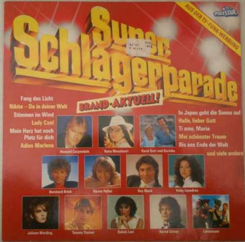 Cover Various - Super Schlagerparade Brand-Aktuell! ‎ (LP, Comp, Club) Schallplatten Ankauf