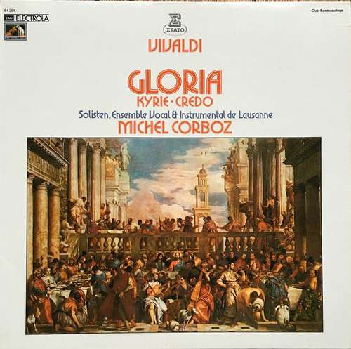 Cover Vivaldi* / Solisten*, Ensemble Vocal* & Instrumental De Lausanne*, Michel Corboz - Gloria - Kyrie - Credo (LP, Club) Schallplatten Ankauf