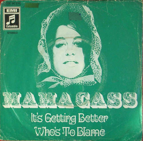 Bild Mama Cass* - It's Getting Better / Who's To Blame (7, Single) Schallplatten Ankauf