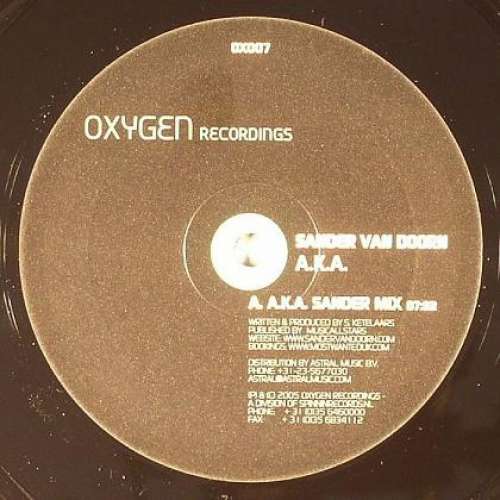 Cover Sander van Doorn - A.K.A. (12) Schallplatten Ankauf