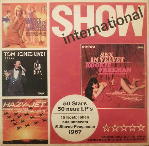 Cover Various - Show International - Ausschnitte Aus Unserem 5-Sterne Programm Herbst 1967 (LP, Comp, Promo, Gat) Schallplatten Ankauf