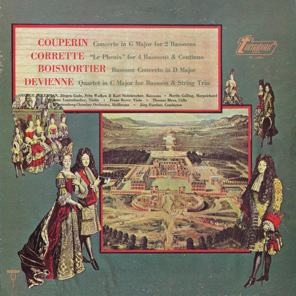 Cover Couperin* / Corrette* / Boismortier* / Devienne* - Works For Bassoon (LP) Schallplatten Ankauf